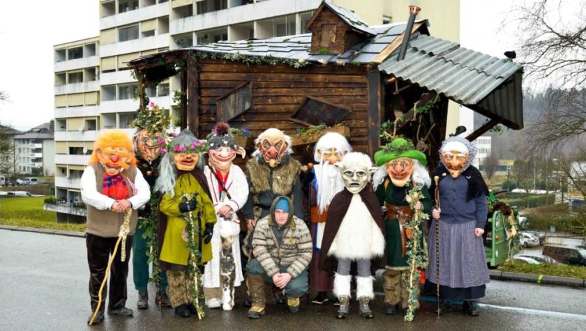 Fasnacht 2018 Sujet mit Grind