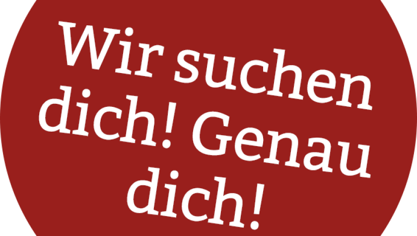 Wir suchen dich